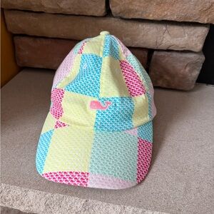Vineyard Vines Women’s Whale Colorful Patchwork Adjustable Hat Cap